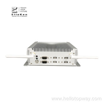 2LAN Fanless rugged Mini Box nuc PC